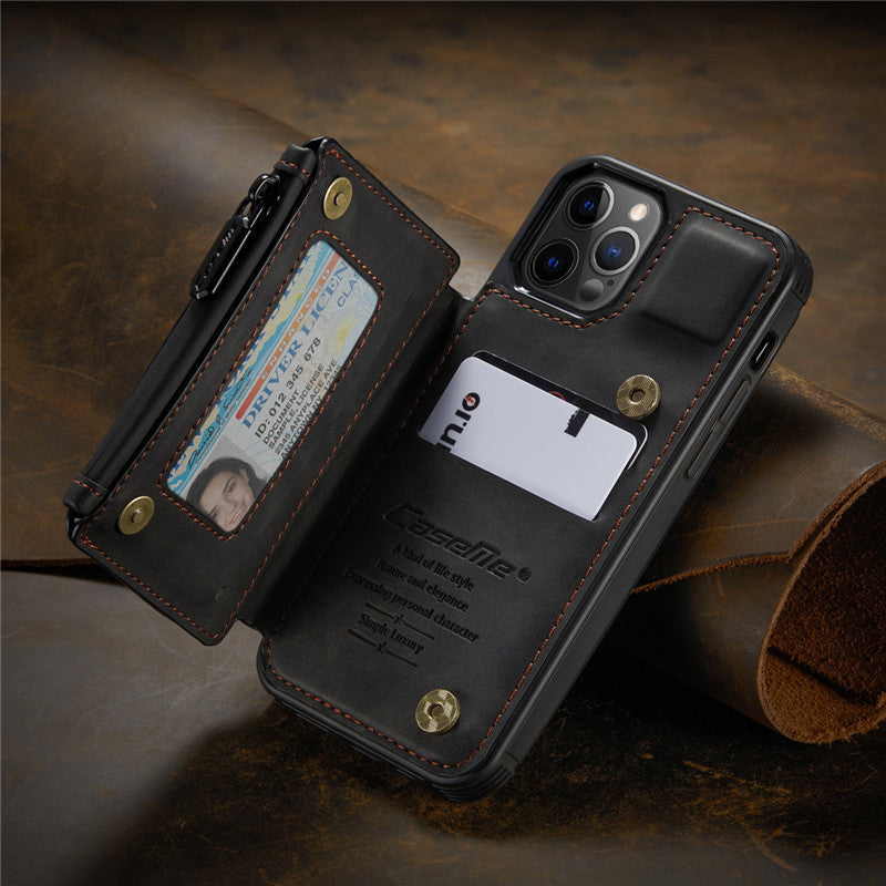 Genuine Leather Phone Wallet Case