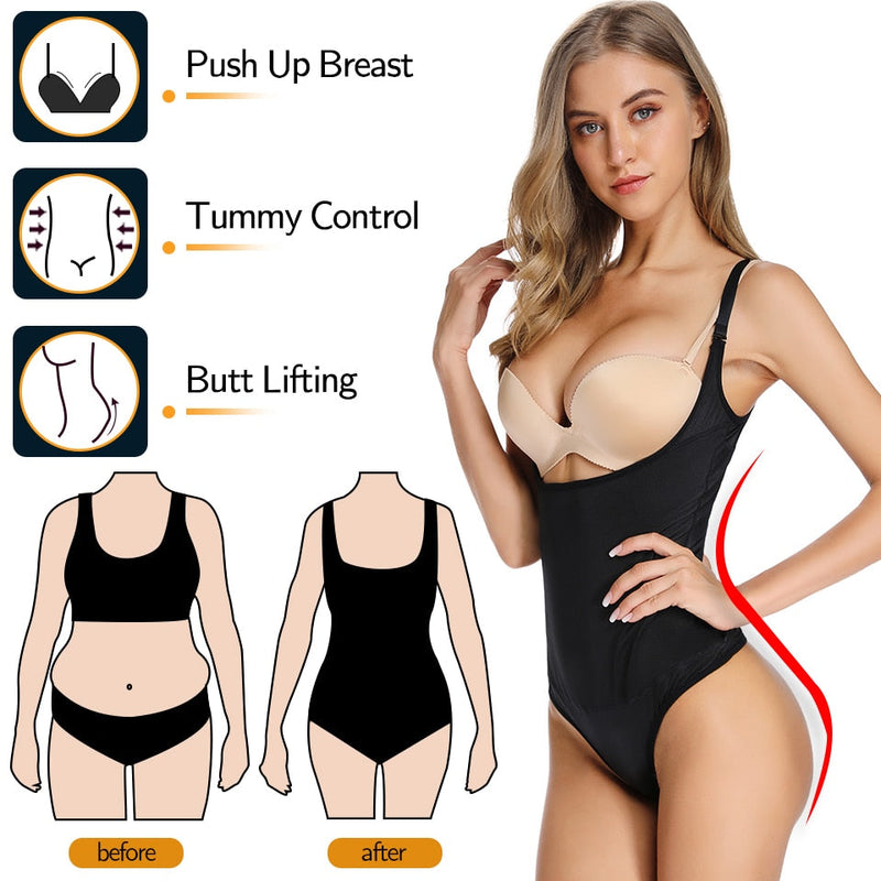 CurvyFit Adjustable Abs Shaping Bodysuit