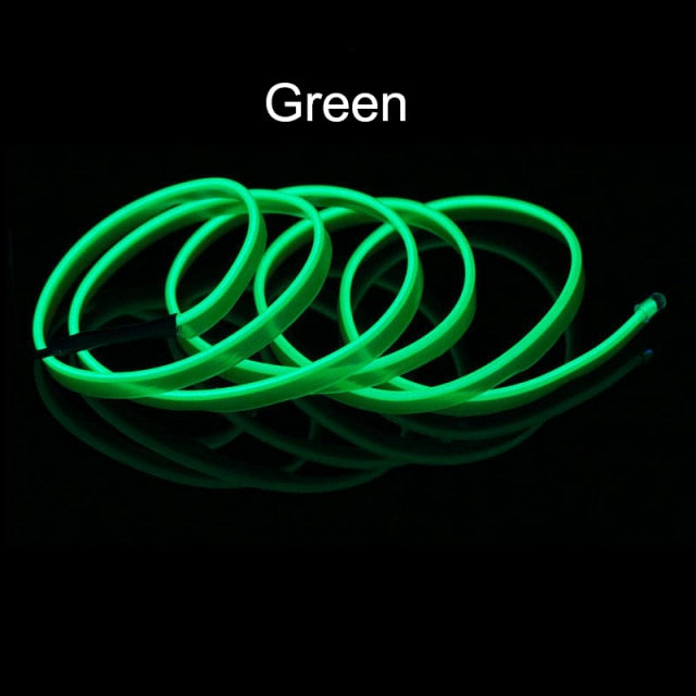 Car Wire Neon Glow Light