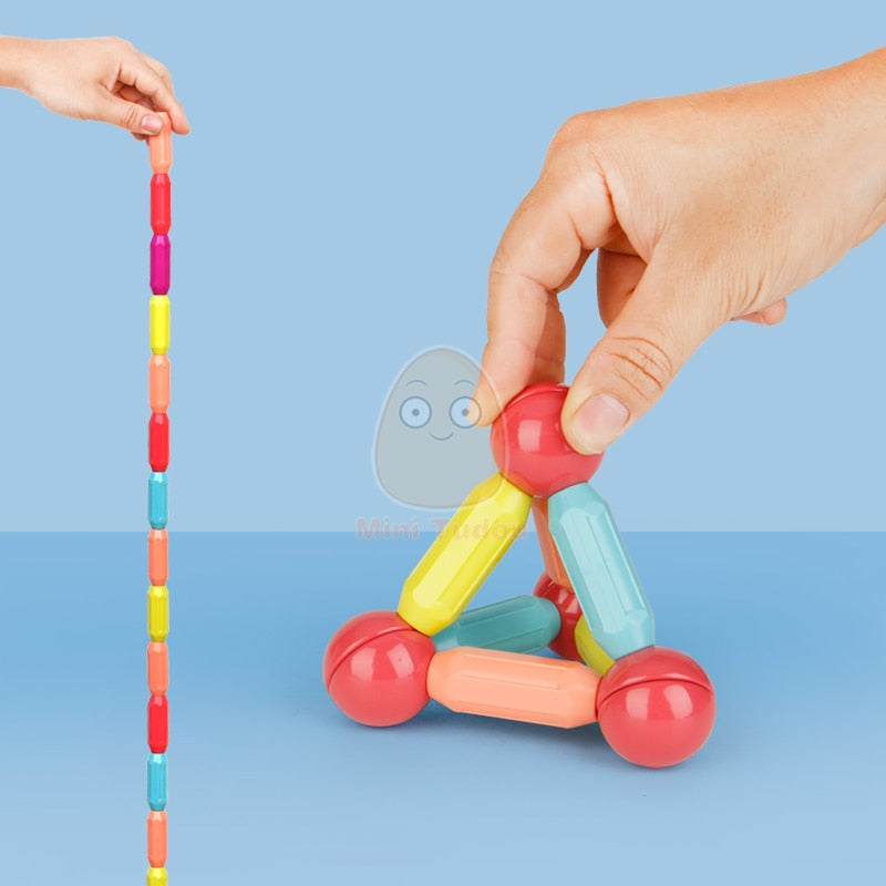 Magnetic Balls And Rods Building Blocks Diy