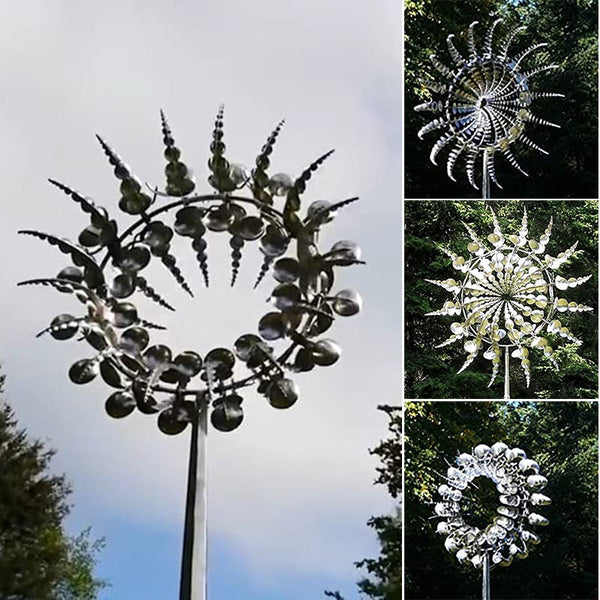 Unique And Magical Metal Windmill