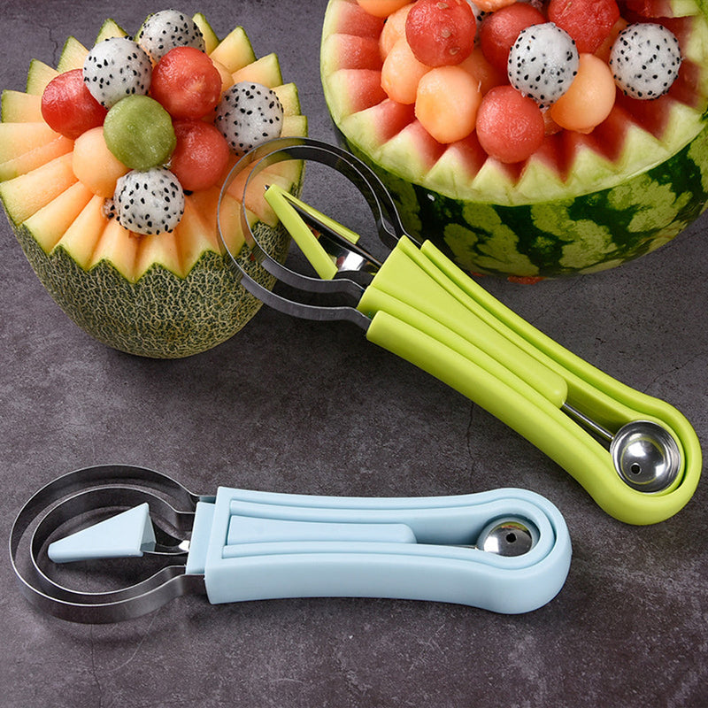 4 in 1 Stainless Steel Fruit Tool Set