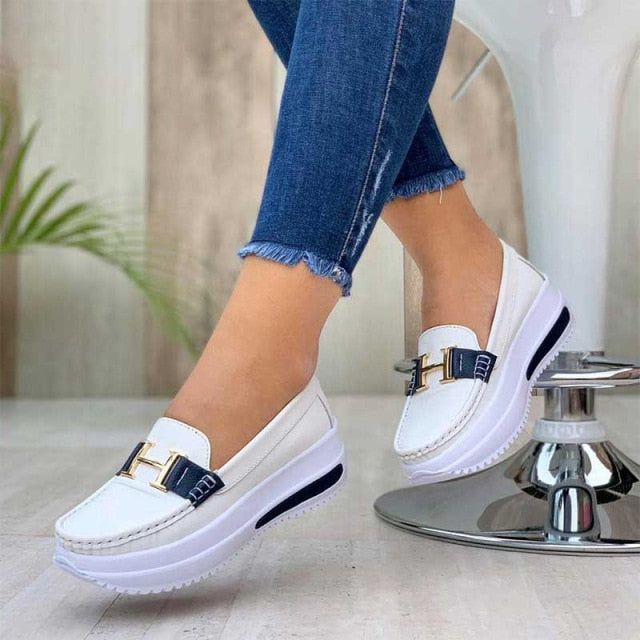 Nano Foam Platform Loafers | Orthopedic Women's Shoes