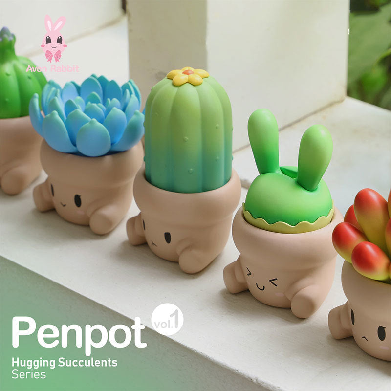 Pen Pot Hugging Succulents Blind Box