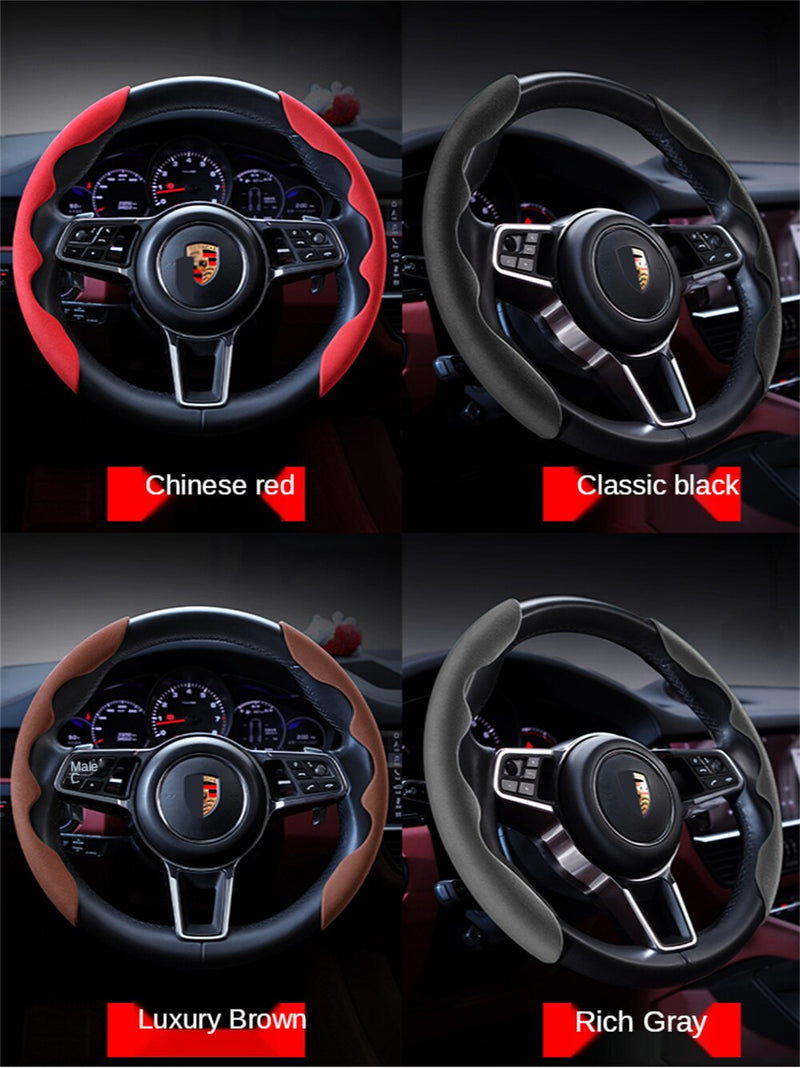 Car Anti-Skid Plush Steering Wheel Covers（2PCS）