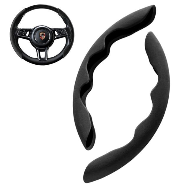 Car Anti-Skid Plush Steering Wheel Covers（2PCS）