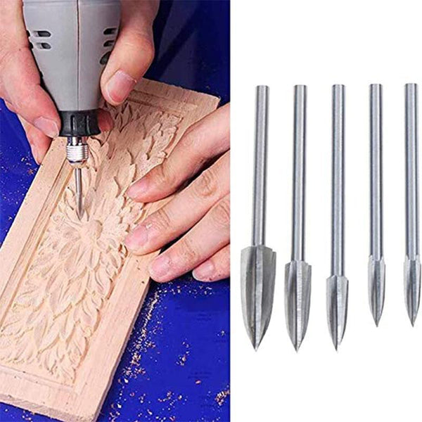 Wood Carving & Engraving Drill Bit Set