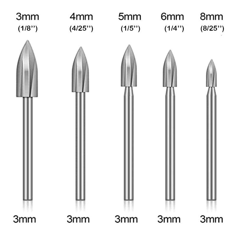 Wood Carving & Engraving Drill Bit Set