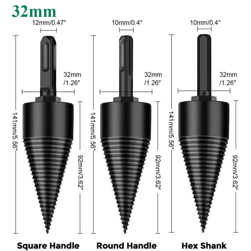 Firewood Drill Bit Set