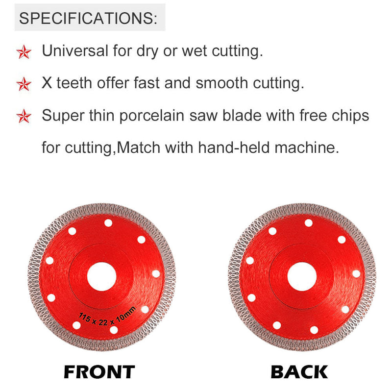 Super Thin Diamond Porcelain Saw Blade