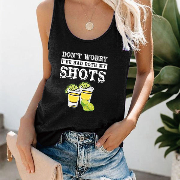 Women's Don't Worry I’ve Had Both My Shots Tank Top