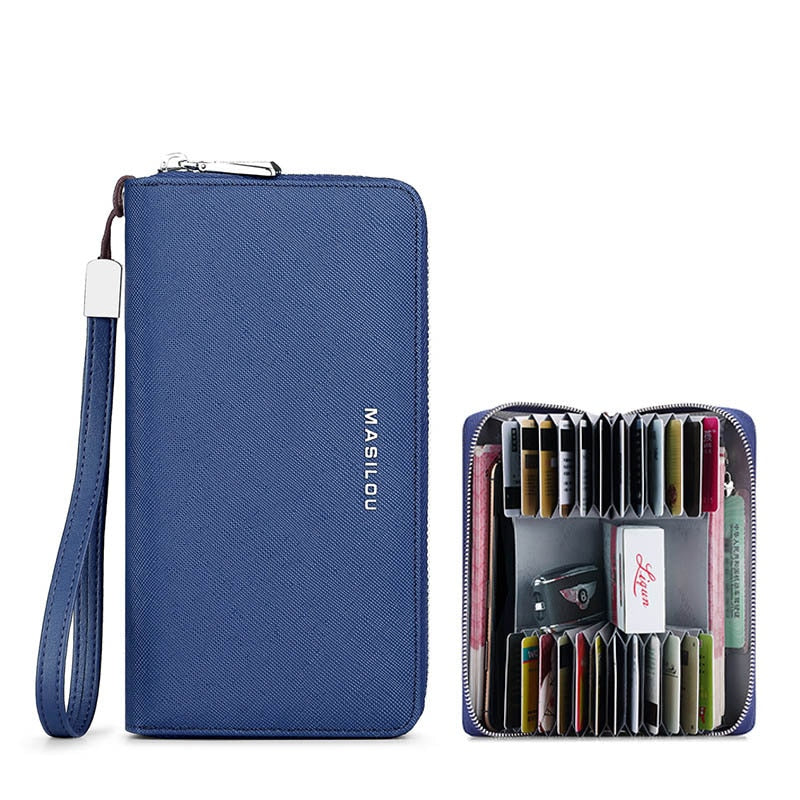 Unisex RFID Long Wallet