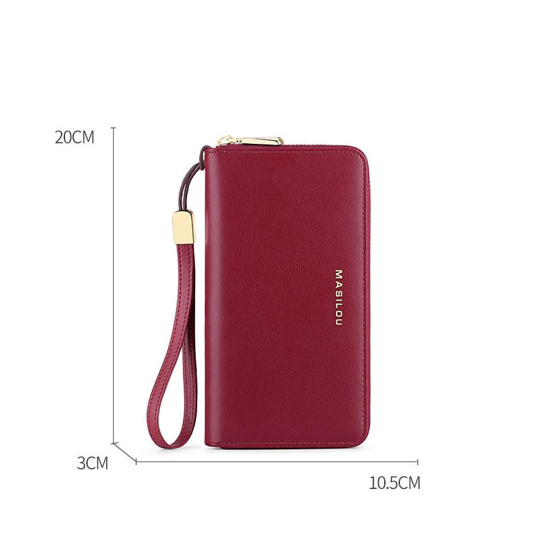 Unisex RFID Long Wallet