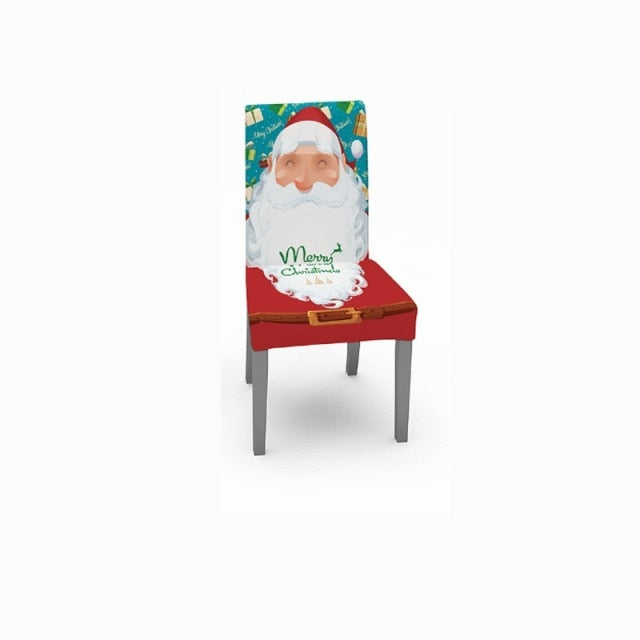 Christmas Tablecloth Chair Cover Decoration