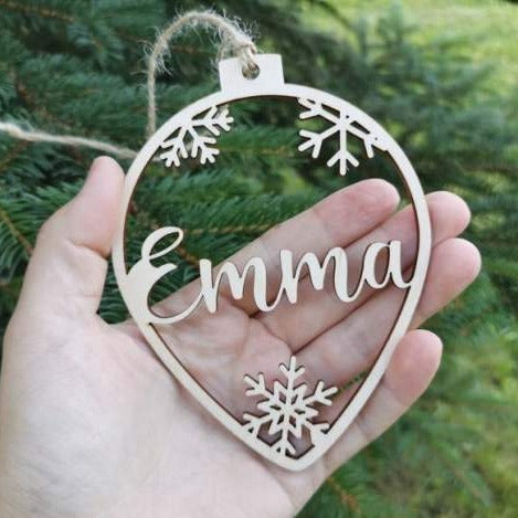 PERSONALIZED DOG/CAT PAW CHRISTMAS ORNAMENT