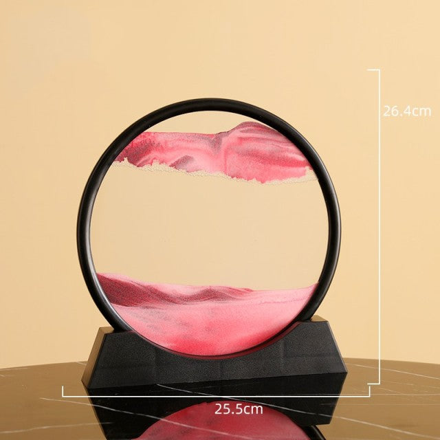 3D Dreamlike Real - Time Landscape Hourglass Artwork