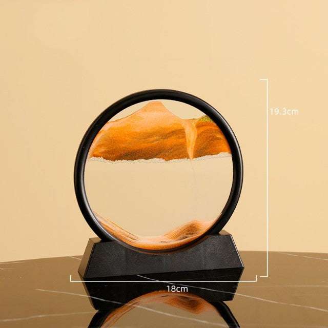 3D Dreamlike Real - Time Landscape Hourglass Artwork