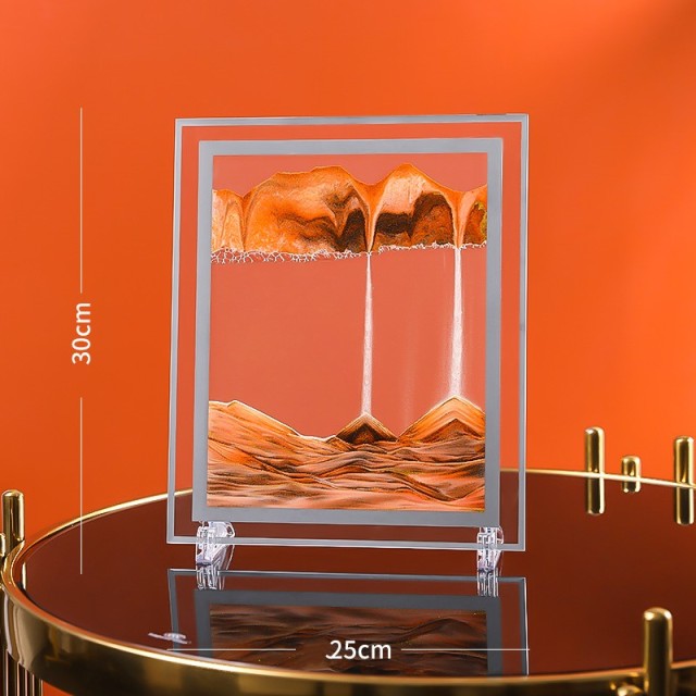 3D Dreamlike Real - Time Landscape Hourglass Artwork