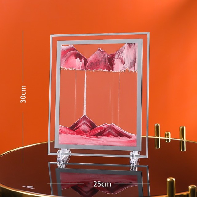 3D Dreamlike Real - Time Landscape Hourglass Artwork