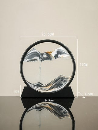 3D Dreamlike Real - Time Landscape Hourglass Artwork