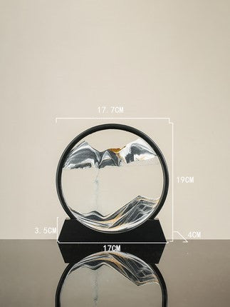 3D Dreamlike Real - Time Landscape Hourglass Artwork