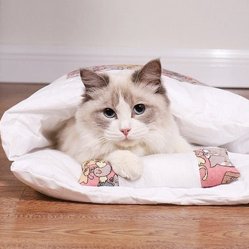 Cat Bed With Pillow