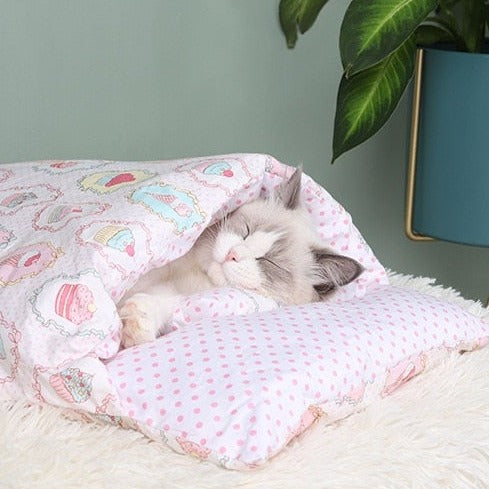 Cat Bed With Pillow