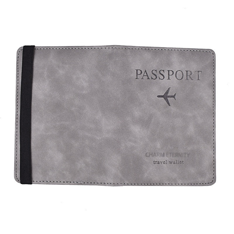 RFID BLOCKING LEATHER CARD WALLET