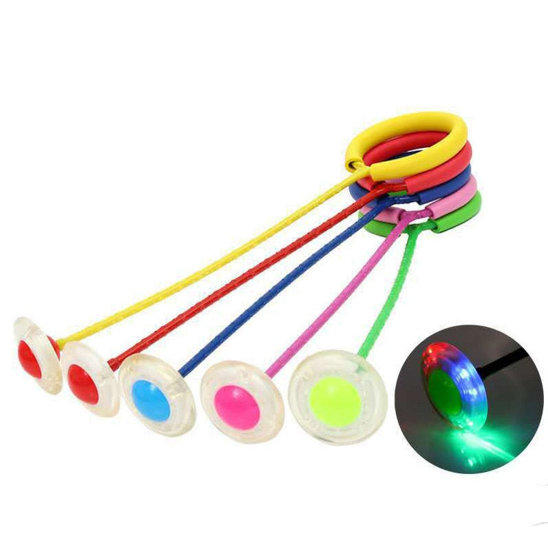 LED Flash Ankle Skip Ball