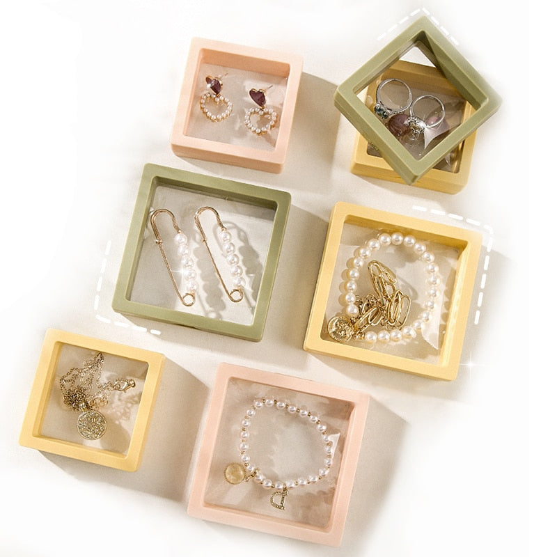 PE Film Color Jewelry Storage Box