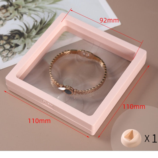 PE Film Color Jewelry Storage Box