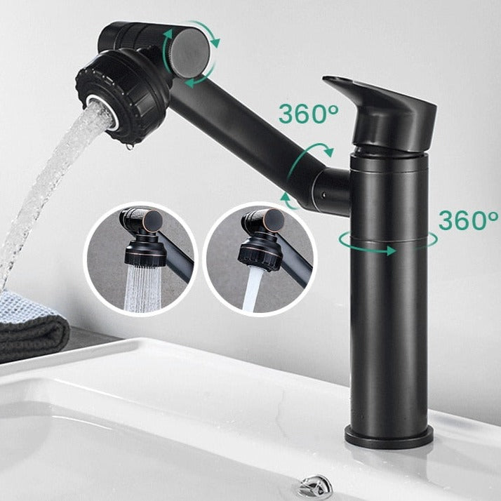 Universal 360-Degree Rotating Faucet