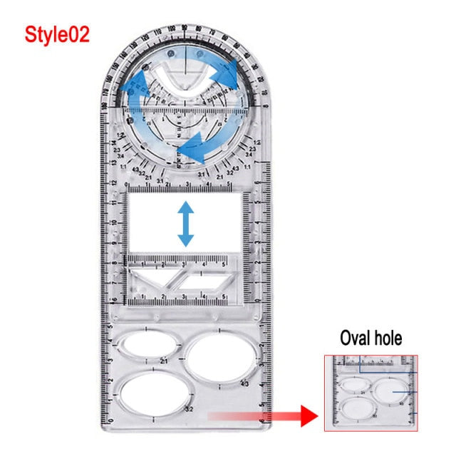 Multifunctional Geometric Rulers