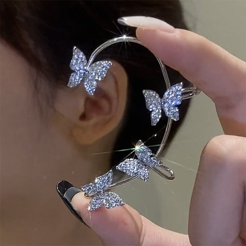 ZIRCON EARRINGS WITHOUT PIERCED