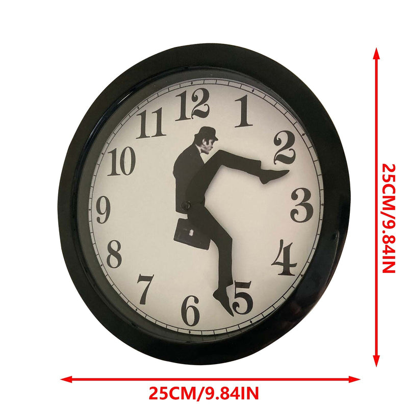 Silly Walk Wall Clock