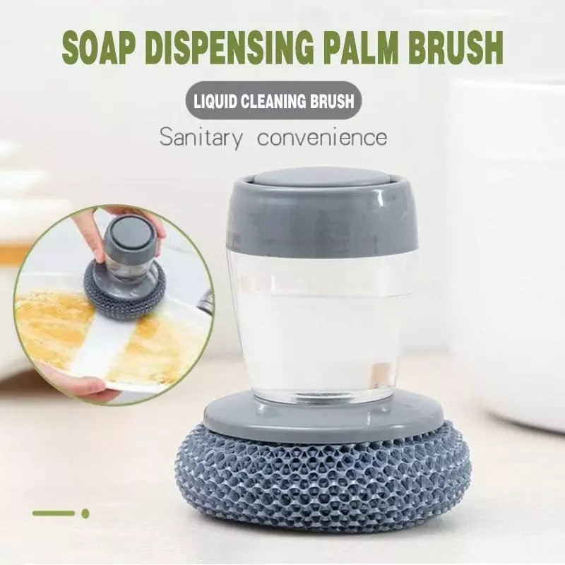 2 In 1 Soap Dispensing Brush