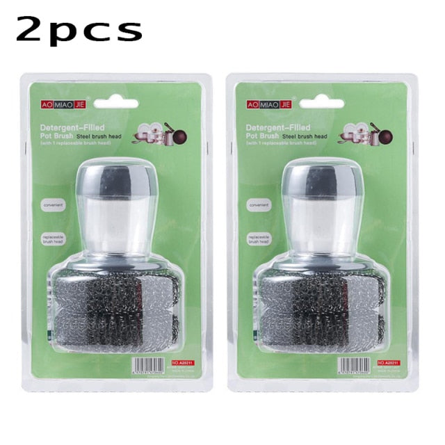 2 In 1 Soap Dispensing Brush