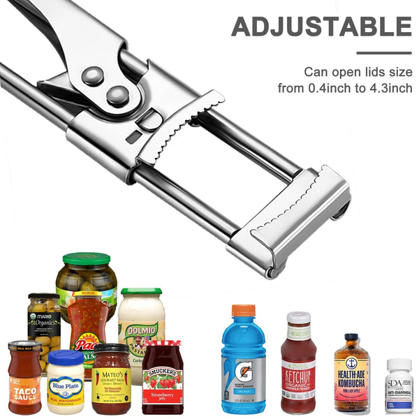 Adjustable Stainless Steel Can Opener