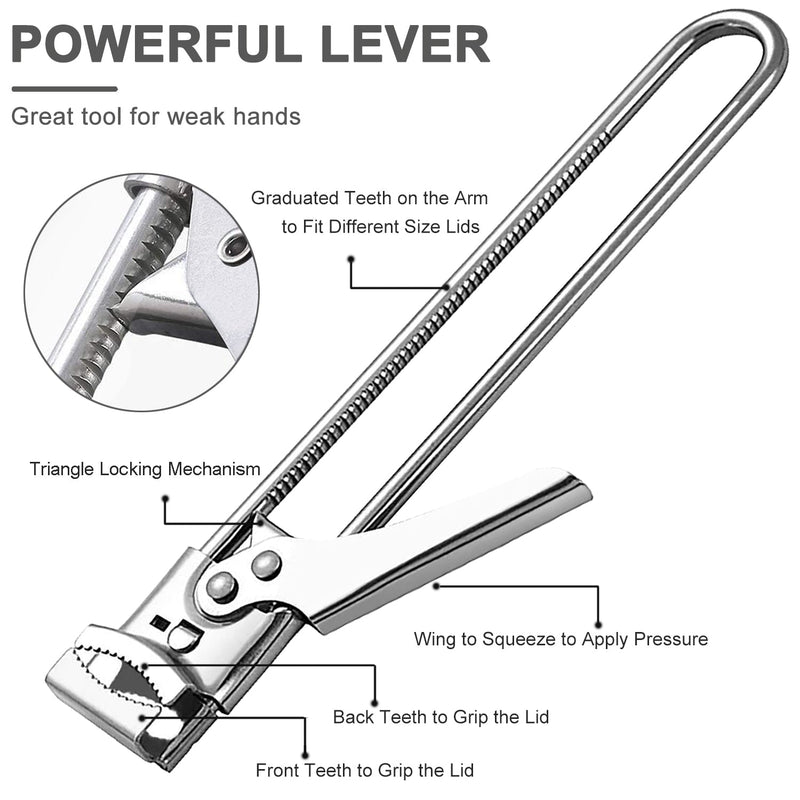 Adjustable Stainless Steel Can Opener