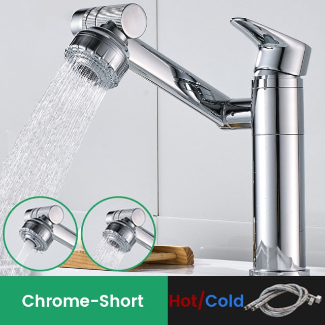 Universal 360-Degree Rotating Faucet