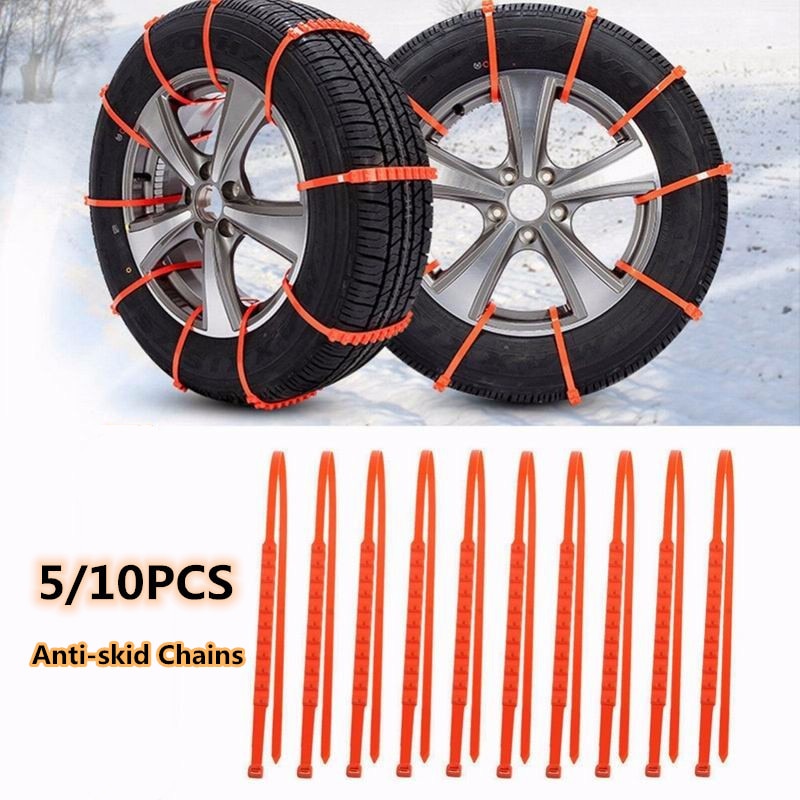 Reusable Anti Snow Chains Of Car