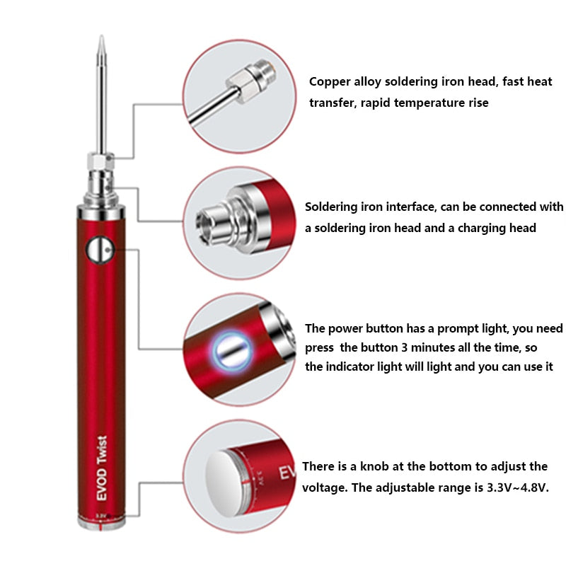 Wireless Charging Welding Tool