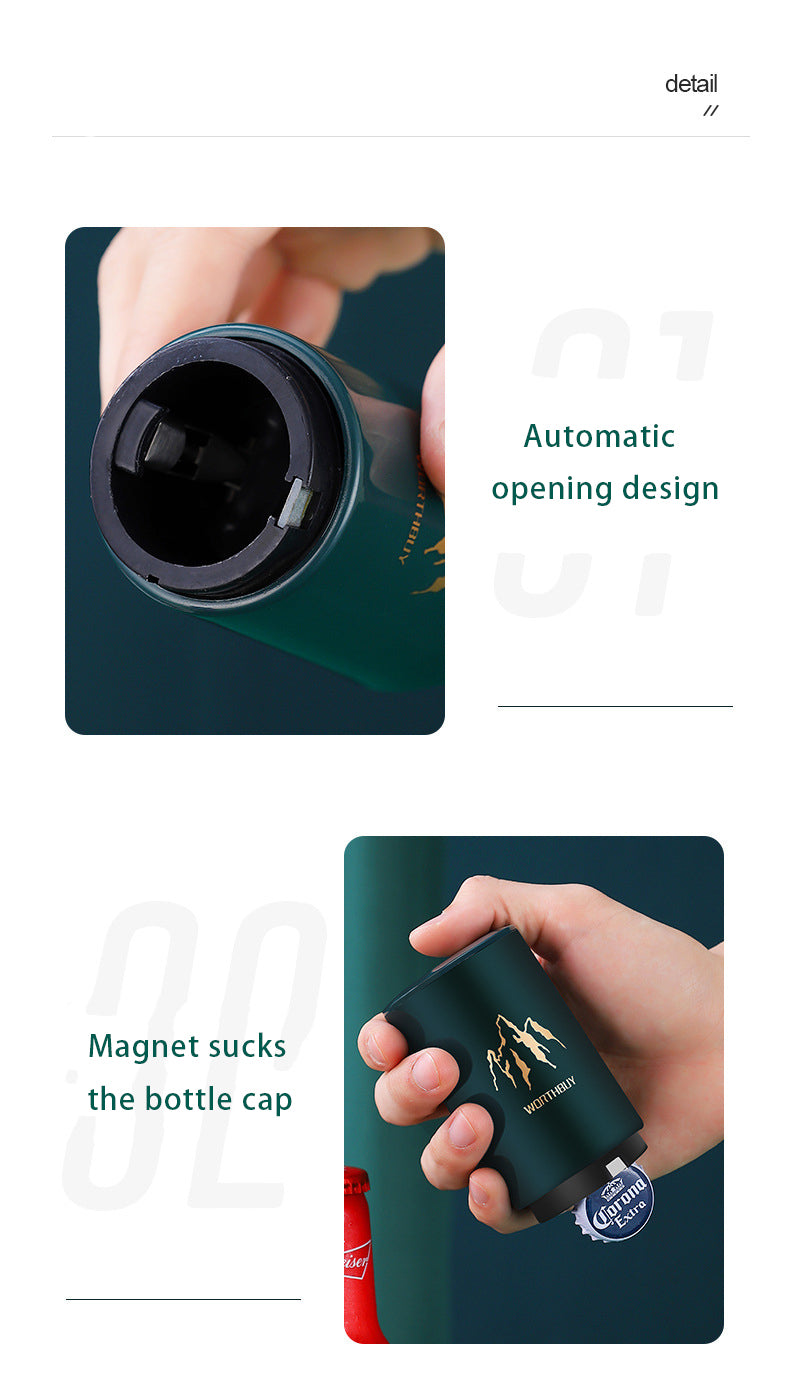 New Year Hot Sale - Magnet-Automatic Beer Bottle Opener