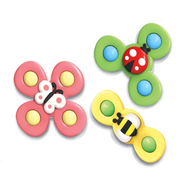 Cute Cartoon Suction Cup Spinner Toy