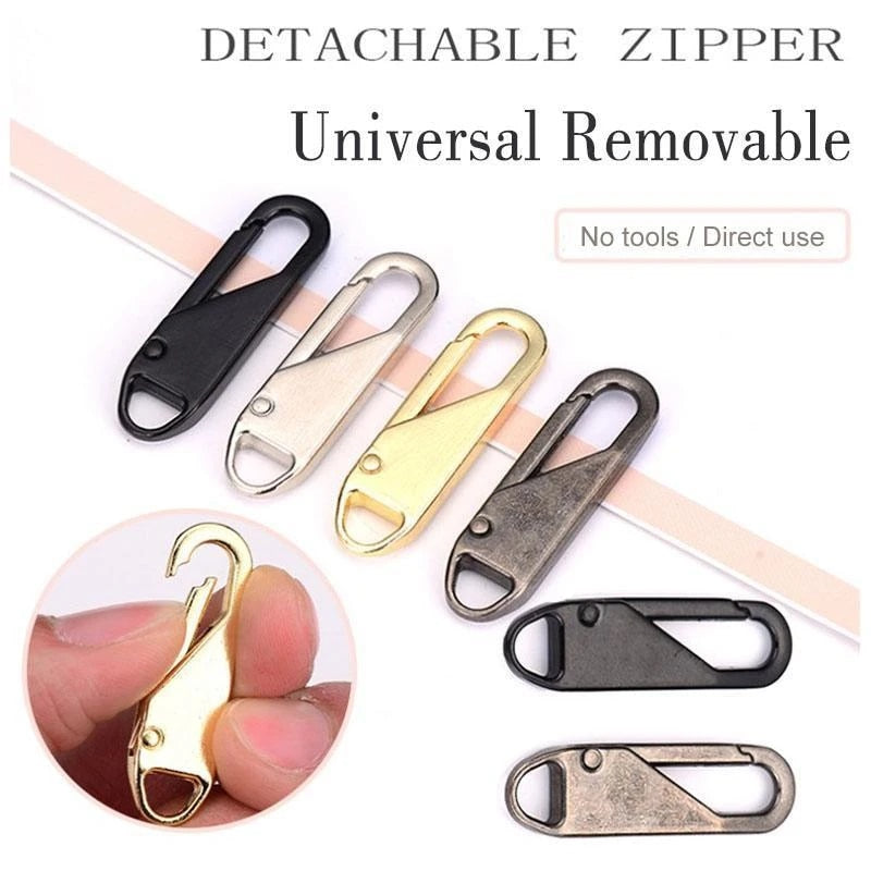 8 Pieces Zipper Pull Replacements Repair Kit