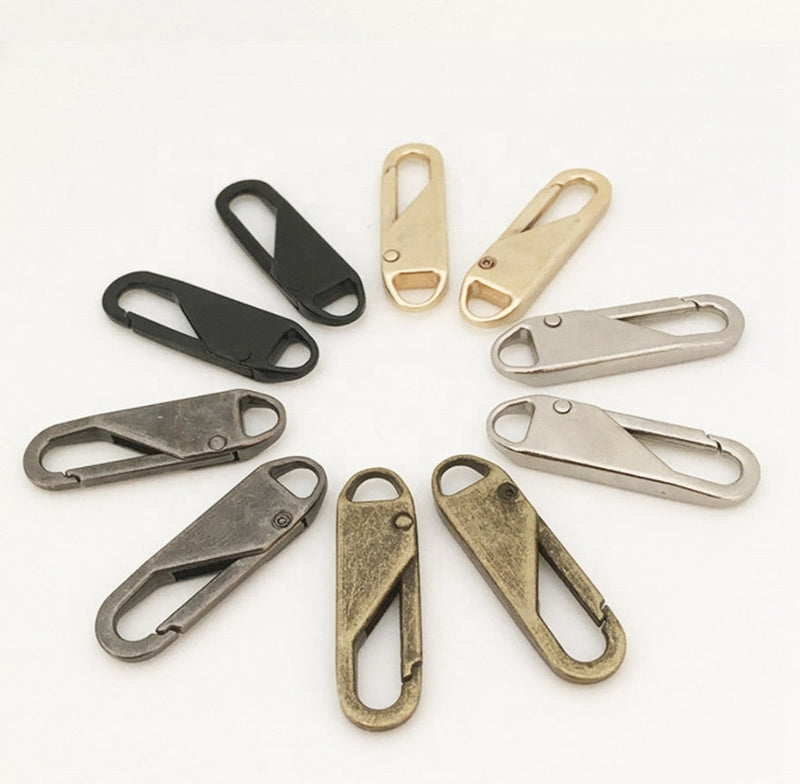 8 Pieces Zipper Pull Replacements Repair Kit