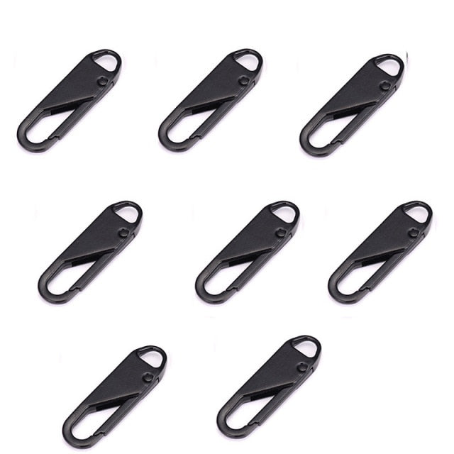 8 Pieces Zipper Pull Replacements Repair Kit