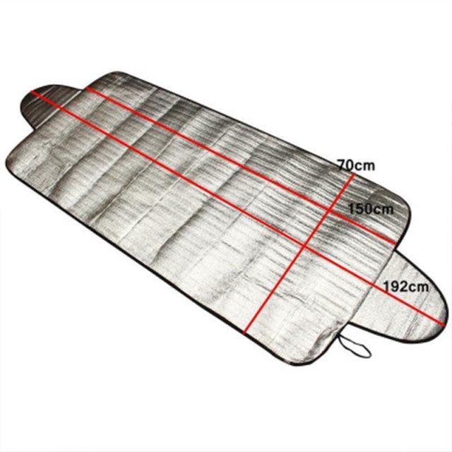 Aluminium Foil Car Windshield Snow Cover