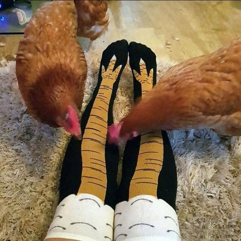 Chicken Legs Winter Socks