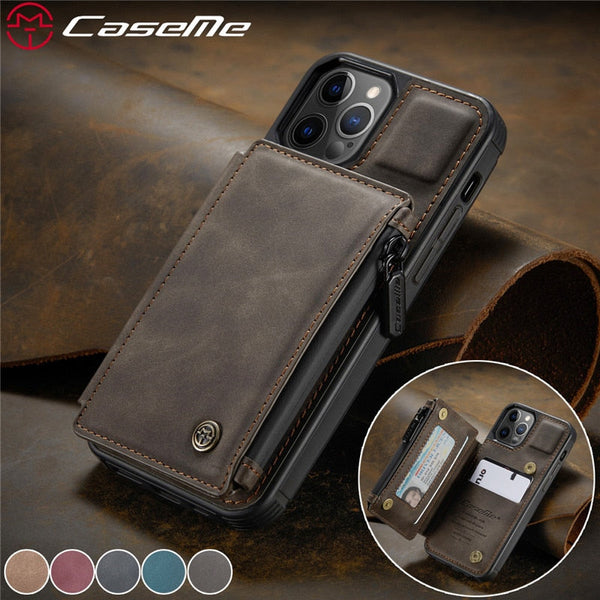 Genuine Leather Phone Wallet Case